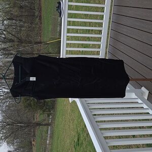 Brand New Talbots Elegant Black Sleeveless Dress Size 6